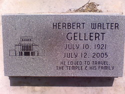Herbert Walter Gellert 