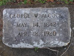 Pvt George Washington Alcock 