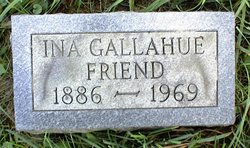 Ina <I>Gallahue</I> Friend 