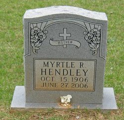 Myrtle <I>Roebuck</I> Hendley 