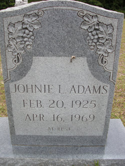Johnie Lincoln Adams 