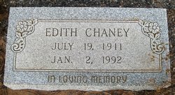 Edith <I>Morehead</I> Chaney 
