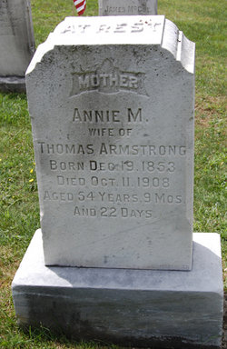 Annie Hagen <I>Myers</I> Armstrong 