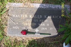 Walter Kaleb Karrick 