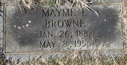 Mayme Ethel <I>Beahm</I> Browne 