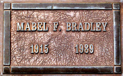 Mabel Florence <I>Mann</I> Bradley 