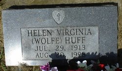 Helen Virginia <I>Wolfe</I> Huff 