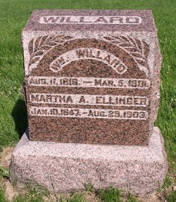 Martha A. <I>Willard</I> Ellinger 