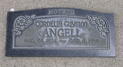 Cordelia Matilda <I>Guymon</I> Angell 