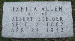 Izetta <I>Allen</I> Steiger 