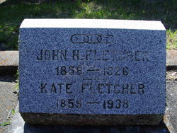 Ritty Ann “Kate” <I>Vassar</I> Fletcher 