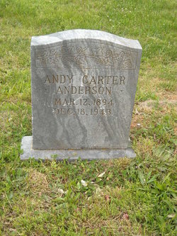 Andrew Carter “Andy” Anderson 