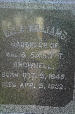 Ella <I>Williams</I> Brownell 