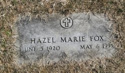 Hazel Marie <I>Waters</I> Fox 