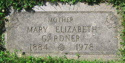 Mary Elizabeth <I>Hughes</I> Gardner 