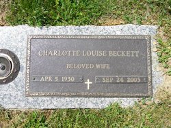 Charlotte Louise <I>Clark</I> Beckett 