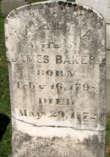 Harriet Ann <I>Murphy</I> Baker 