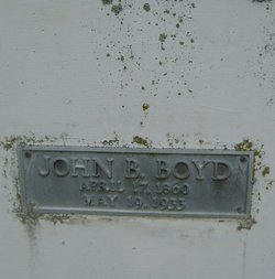John Madison not B. Boyd 