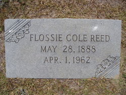 Flossie Rose <I>Cole</I> Reed 