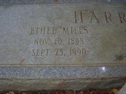 Ethel Osterle <I>Mills</I> Harrison 