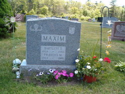 Bartlett T Maxim 
