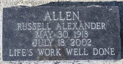 Russell Alexander Allen 