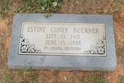 Estine <I>Conly</I> Buckner 