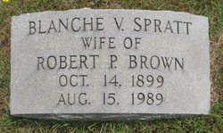 Blanche V <I>Spratt</I> Brown 