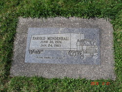 Harold William Mendenhall 
