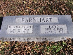 Thelma <I>Brent</I> Barnhart 