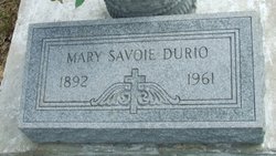 Mary Ellen <I>Savoie</I> Durio 
