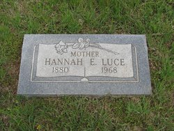 Hannah E <I>Claibourn</I> Luce 