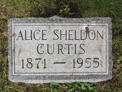 Alice Elizabeth <I>McDowell</I> Sheldon Curtis 