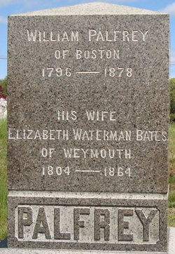 Elizabeth Waterman <I>Bates</I> Palfrey 