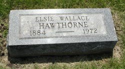 Elsie <I>Wallace</I> Hawthorne 