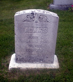 Louise E. <I>Davis</I> Adams 
