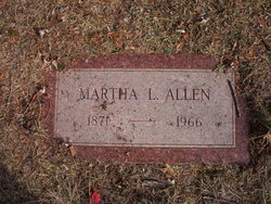 Martha Lou <I>Smith</I> Allen 
