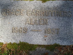 Grace L <I>Carruthers</I> Allen 