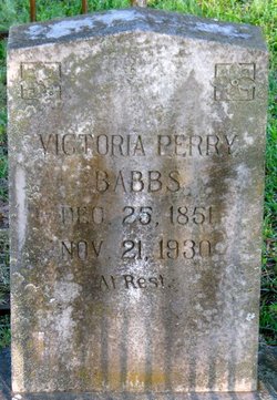 Victoria Allen <I>Perry</I> Babbs 