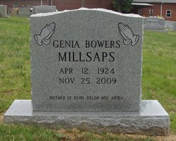 Genia <I>Bowers</I> Millsaps 