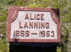 Alice <I>Jackson</I> Lanning 