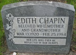Edith <I>Lacoff</I> Chapin 
