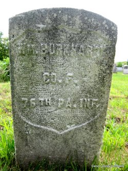 Pvt William B Burkhart 