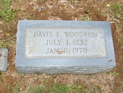 Davis Erastus Woodrum 