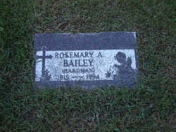 Rosemary Allen <I>Hardman</I> Bailey 