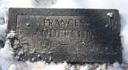 Frances Anderson 