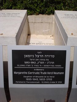 Margarethe Gertrude <I>Herzl</I> Neumann 