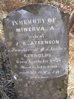 Minerva A <I>Reynolds</I> Atkinson 
