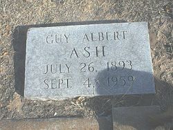 Guy Albert Ash 
