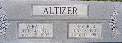 Oliver B Altizer 